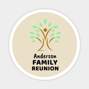 Anderson Family Reunion Design Magnet